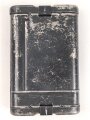 Reinigungsgerät 34 der Wehrmacht. Leerer Behälter, Hersteller "HAWIG 1940" Luftwaffenblauer Originallack