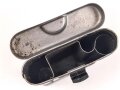 Reinigungsgerät 34 der Wehrmacht. Leerer Behälter, Hersteller "HAWIG 1940" Luftwaffenblauer Originallack