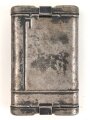 Reinigungsgerät 34 der Wehrmacht. Leerer Behälter, Hersteller "Mundlos 1940" Luftwaffenblauer Originallack