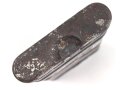 Reinigungsgerät 34 der Wehrmacht. Leerer Behälter, Hersteller "64" Luftwaffenblauer Originallack
