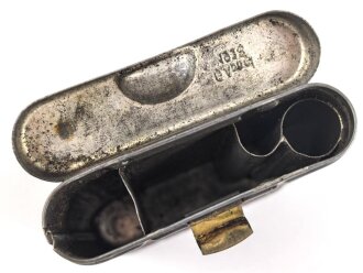 Reinigungsgerät 34 der Wehrmacht. Leerer Behälter, Hersteller " G.Appel 1938"