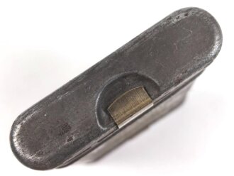 Reinigungsgerät 34 der Wehrmacht. Leerer Behälter, Hersteller "KH 1935"