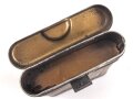 Reinigungsgerät 34 der Wehrmacht. Leerer Behälter, Hersteller "ab43" Luftwaffenblauer Originallack