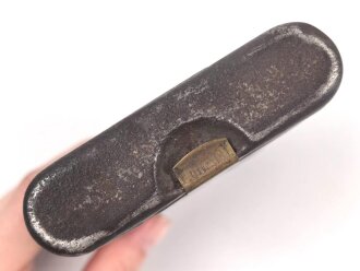 Reinigungsgerät 34 der Wehrmacht. Leerer Behälter, Hersteller "KH 1935"