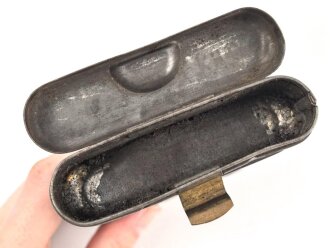 Reinigungsgerät 34 der Wehrmacht. Leerer Behälter, Hersteller "KH 1935"