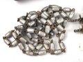 Reinigungsgerät 34 , Ausführung für die Ordnungspolizei mit zusätzlicher Halterung für eine 9mm Bürste. Hersteller "G.Appel" Luftwaffenblauer Originallack, der Hülsenkopfwischer fehlt