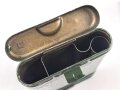 Bundesgrenzschutz,  Behälter von Reinigungsgerät 34 der Wehrmacht. Hersteller "arr4", BGS grün überlackiert und mit zusätlicher Beschriftung " 7.62-7.92" versehen