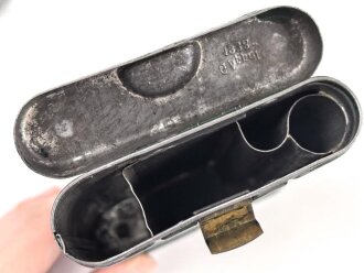 Bundesgrenzschutz,  Reinigungsgerät 34 der Wehrmacht. Hersteller "G.Appel 1938", BGS grün überlac