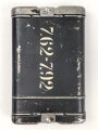 Bundesgrenzschutz oder Polizei nach 1945,  Reinigungsgerät 34 der Wehrmacht. Hersteller "cnx", Originaler Wehrmachtslack, darauf nachträglich angebrachte Beschriftung" 7.62-7.92"  Der Inhalt vollständig nach 1945