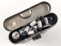 Bundesgrenzschutz oder Polizei nach 1945,  Reinigungsgerät 34 der Wehrmacht. Hersteller "cnx", Originaler Wehrmachtslack, darauf nachträglich angebrachte Beschriftung" 7.62-7.92"  Der Inhalt vollständig nach 1945