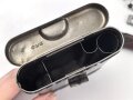 Bundesgrenzschutz oder Polizei nach 1945,  Reinigungsgerät 34 der Wehrmacht. Hersteller "cnx", Originaler Wehrmachtslack, darauf nachträglich angebrachte Beschriftung" 7.62-7.92"  Der Inhalt vollständig nach 1945