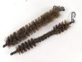 Bundesgrenzschutz oder Polizei nach 1945,  Reinigungsgerät 34 der Wehrmacht. Hersteller "cnx", Originaler Wehrmachtslack, darauf nachträglich angebrachte Beschriftung" 7.62-7.92"  Der Inhalt vollständig nach 1945