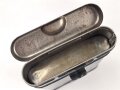 Bundesgrenzschutz oder Polizei nach 1945,  Reinigungsgerät 34 der Wehrmacht. Hersteller "cnx", Originaler Wehrmachtslack, darauf nachträglich angebrachte Beschriftung" 7.62-7.92"  Der Inhalt vollständig nach 1945