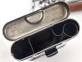 Bundesgrenzschutz oder Polizei nach 1945,  Reinigungsgerät 34 der Wehrmacht. Hersteller "cmr44", Originaler Wehrmachtslack, darauf nachträglich angebrachte Beschriftung" 7.62-7.92"  Der Inhalt vollständig nach 1945