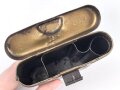 Reinigungsgerät 34 der Wehrmacht. Leerer Behälter, Hersteller "rco45" Originallack, ungereinigt