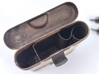 Reinigungsgerät 34 der Wehrmacht. Leerer Behälter, Hersteller "rco45" Originallack, ungereinigt