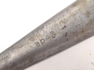 Hülsenkopfwischer zum Reinigungsgerät 34 der Wehrmacht, Hersteller "ab43"