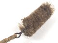 Reinigungsschnur mit Bürste für ein ziviles Reinigungsgerät. Durchmesser der Bürste etwa 20mm