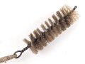 Reinigungsschnur mit Bürste für ein ziviles Reinigungsgerät. Durchmesser der Bürste etwa 20mm