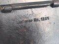 DDR, Waffenreinigungsgerät vermutlich für kasernierte Volkspolizei. Leere Preßmassedose , ein Deckelscharnier defekt