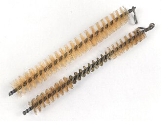 Reinigungsgerät für die Panzerbüchse 39 der Wehrmacht, Hersteller 64 ( Appel) Die Reinigungskette fehlt, sonst Vollständig. Dose Originallack