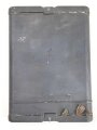 Reinigungsgerät für die Panzerbüchse 39 der Wehrmacht, Hersteller 64 ( Appel) Die Reinigungskette fehlt, sonst Vollständig. Dose Originallack