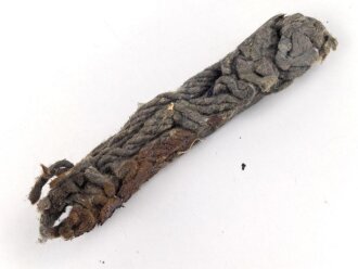 Reinigungsgerät für die Panzerbüchse 39 der Wehrmacht, Hersteller 64 ( Appel) Die Reinigungskette fehlt, sonst Vollständig. Dose Originallack