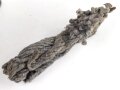 Reinigungsgerät für die Panzerbüchse 39 der Wehrmacht, Hersteller "cnx", Leere Dose, Originallack, leicht verzogen