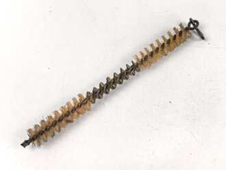 Reinigungsbürste  zum Reinigungsgerät für die Panzerbüchse 39 der Wehrmacht , Länge 14cm