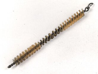 Reinigungsbürste  zum Reinigungsgerät für die Panzerbüchse 39 der Wehrmacht , Länge 14cm
