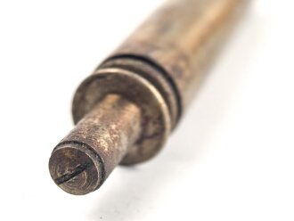 Öltropfer zum Reinigungsgerät für die Panzerbüchse 39 der Wehrmacht , Länge knapp 12cm, ungereinigt