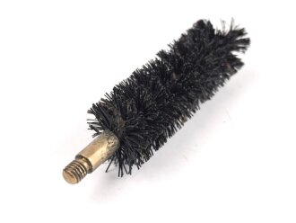 Reinigungsbürste aufschraubbar , Durchmesser etwa 20mm,  Gesamtlänge etwa 7,5cm, Alter und Herkunft unbekannt