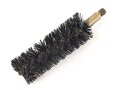 Reinigungsbürste aufschraubbar , Durchmesser etwa 20mm,  Gesamtlänge etwa 7,5cm, Alter und Herkunft unbekannt