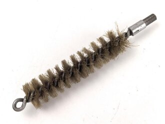 Reinigungsbürste aufschraubbar , Durchmesser etwa 16mm,  Gesamtlänge etwa 10,5cm, Alter und Herkunft unbekannt