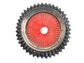 Kaiserreich, Kokarde für eine Pickelhaube für Offiziere. Magnetisch, Original lackiert, Durchmesser 55mm
