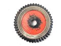 Kaiserreich, Kokarde für eine Pickelhaube für Offiziere. Magnetisch, Original lackiert, Durchmesser 54mm