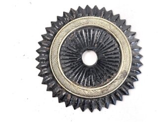 Kaiserreich, Kokarde für eine Pickelhaube für Offiziere. Magnetisch, Original lackiert, Durchmesser 57mm