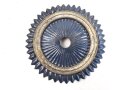 Kaiserreich, Kokarde für eine Pickelhaube für Offiziere. Magnetisch, Original lackiert, Durchmesser 55mm
