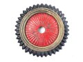 Kaiserreich, Kokarde für eine Pickelhaube für Offiziere. Magnetisch, Original lackiert, Durchmesser 55mm