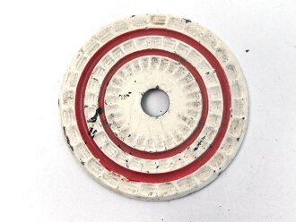 Kaiserreich, Kokarde für eine Pickelhaube für Offiziere. Magnetisch, Original lackiert, Durchmesser 50mm