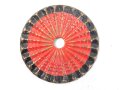 Kaiserreich, Kokarde für eine Pickelhaube für Offiziere. Buntmetall, Original lackiert, Durchmesser 51mm