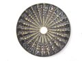 Kaiserreich, Kokarde für eine Pickelhaube für Offiziere. Buntmetall, Original lackiert, Durchmesser 51mm
