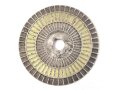 Kaiserreich, Kokarde für eine Pickelhaube für Offiziere. Buntmetall, Original lackiert , Durchmesser 53mm
