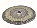 Kaiserreich, Kokarde für eine Pickelhaube für Offiziere. Buntmetall, Original lackiert , Durchmesser 53mm