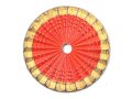 Kaiserreich, Kokarde für eine Pickelhaube für Offiziere. Buntmetall, Original lackiert, Durchmesser 52mm