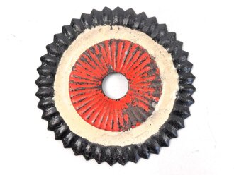 Kaiserreich, Kokarde für eine Pickelhaube für Mannschaften. Eisen, Originallack, Durchmesser 52mm