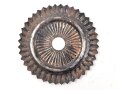 Kaiserreich, Kokarde für eine Pickelhaube für Mannschaften. Eisen, Originallack, Durchmesser 52mm