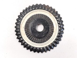 Kaiserreich, Kokarde für eine Pickelhaube für Mannschaften. Eisen, Originallack, Durchmesser 50mm