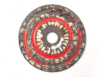 Kaiserreich, Kokarde für eine Pickelhaube für Mannschaften. Eisen, Originallack, Durchmesser 49mm