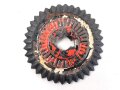 Kaiserreich, Kokarde für eine Pickelhaube für Mannschaften. Eisen, Originallack, Durchmesser 49mm